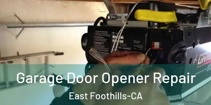  Garage Door Opener Repair East Foothills-CA