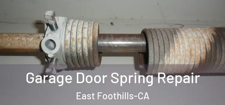  Garage Door Spring Repair East Foothills-CA
