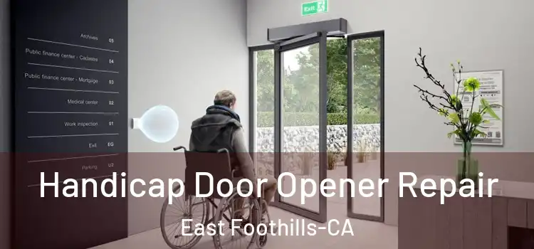  Handicap Door Opener Repair East Foothills-CA